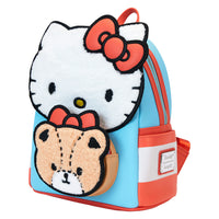 Loungefly Sanrio Hello Kitty & Tiny Chum Bear Sherpa Mini Backpack