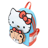 Loungefly Sanrio Hello Kitty & Tiny Chum Bear Sherpa Mini Backpack