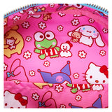 Loungefly Sanrio Hello Kitty & Tiny Chum Bear Sherpa Mini Backpack