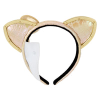 Loungefly Sanrio Hello Kitty 50th Anniversary Metallic Gold Ear Headband