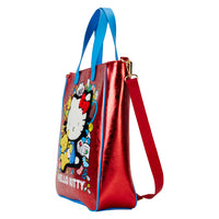 Loungefly Sanrio Hello Kitty 50th Anniversary Tote Bag with Coin Bag