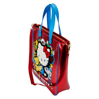 Loungefly Sanrio Hello Kitty 50th Anniversary Tote Bag with Coin Bag