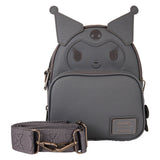 Loungefly Sanrio Kuromi Monochrome Cosplay Convertible Mini Backpack & Crossbody Bag