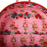 Loungefly Strawberry Shortcake Denim Gingham Mini Backpack