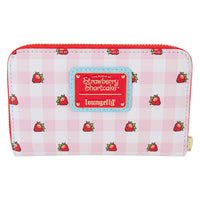 Loungefly Strawberry Shortcake Denim Zip Around Wallet