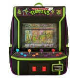 Loungefly Teenage Mutant Ninja Turtles 40th Anniversary Vintage Arcade Lenticular Glow Mini Backpack