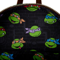 Loungefly Teenage Mutant Ninja Turtles Figural Shell Convertible Mini Backpack & Crossbody Bag