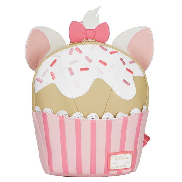 LOUNGEFLY Disney Marie Sprinkle Cupcake Cosplay Mini Backpack