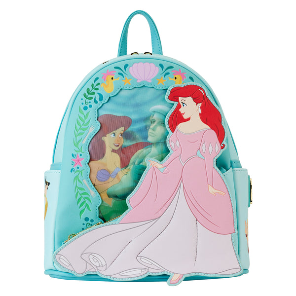 Loungefly Disney The Little Mermaid Princess Series Lenticular Mini Backpack
