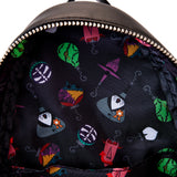 Loungefly Nightmare Before Christmas Tree String Lights Glow Mini Backpack