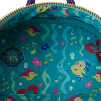 Loungefly Disney The Little Mermaid 35th Anniversary Life is the Bubbles Mini Backpack