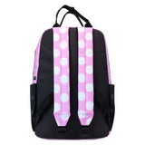 Loungefly Disney Minnie Mouse Floral Rock The Dots Nylon Full-Size Backpack
