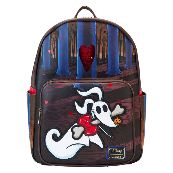 Loungefly Disney The Nightmare Before Christmas Zero Holiday Doors Full-Size Backpack