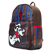Loungefly Disney The Nightmare Before Christmas Zero Holiday Doors Full-Size Backpack