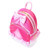 Loungefly Disney Cinderella 75th Anniversary Pink Bow Gown Cosplay Mini Backpack