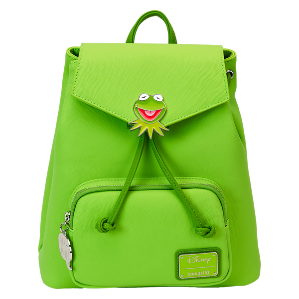 Loungefly The Muppets Kermit The Frog Drawstring Mini Backpack
