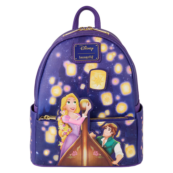 Loungefly Disney Tangled Rapunzel & Flynn Rider Lantern Light Up Mini Backpack