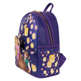 Loungefly Disney Tangled Rapunzel & Flynn Rider Lantern Light Up Mini Backpack
