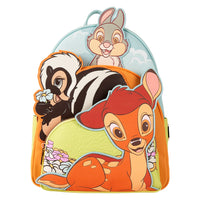 Loungefly Disney Bambi & Friends Triple Pocket Mini Backpack