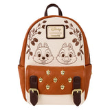 Loungefly Disney Chip 'n' Dale Acorn Quilted Texture Mini Backpack