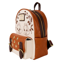 Loungefly Disney Chip 'n' Dale Acorn Quilted Texture Mini Backpack