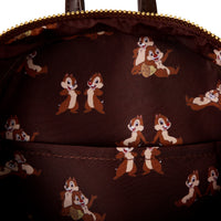 Loungefly Disney Chip 'n' Dale Acorn Quilted Texture Mini Backpack