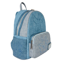 Loungefly Disney Dogs & Cats Faux Denim Mini Backpack