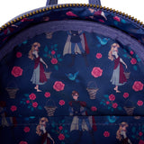 Loungefly Disney Sleeping Beauty Princess Aurora & Prince Phillip Floral Mini Backpack