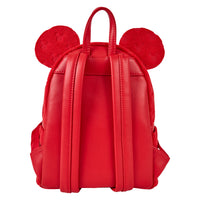 Loungefly Disney Mickey Mouse All-Over Print Terry Cloth Mini Backpack