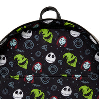 Loungefly Disney The Nightmare Before Christmas Jack Skellington Cosplay Full-Size Glow Backpack