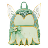 Loungefly Disney Peter Pan Tinker Bell Holiday Cosplay Sequin Mini Backpack