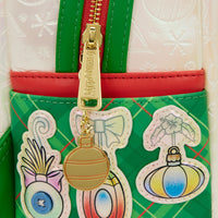 Loungefly Disney Stitch & Scrump Iridescent Holiday Ornament Mini Backpack