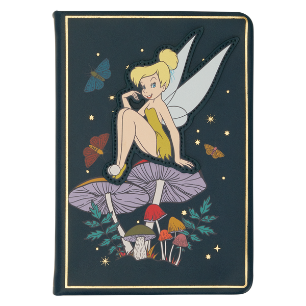 Loungefly Disney Peter Pan Tinker Bell Refillable Stationery Journal