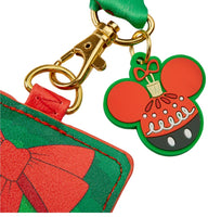 Loungefly Disney Chip and Dale Ornaments Lanyard with Cardholder