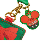 Loungefly Disney Chip and Dale Ornaments Lanyard with Cardholder