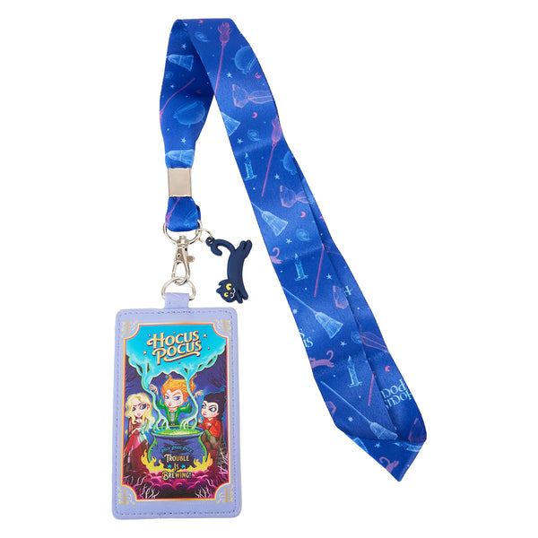 Loungefly Disney Hocus Pocus Sanderson Sisters Lanyard with Card Holder