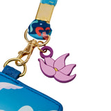 Loungefly Disney The Little Mermaid 35th Anniversary Life is the Bubbles Lanyard with Card Holder