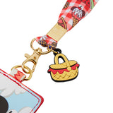 Loungefly Disney Mickey & Friends Picnic Lanyard With Card Holder