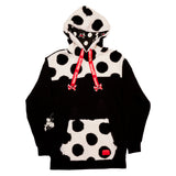 Loungefly Disney Minnie Mouse Rocks the Dots Classic Sherpa Unisex Hoodie