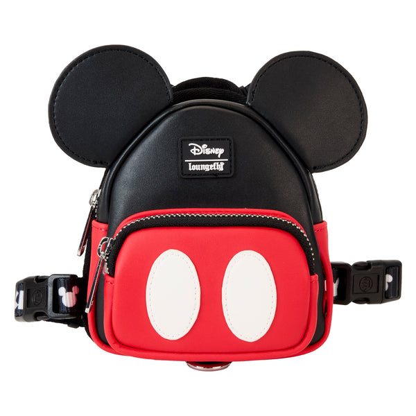 Loungefly Pets Disney Mickey Mouse Cosplay Mini Backpack Dog Harness