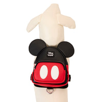 Loungefly Pets Disney Mickey Mouse Cosplay Mini Backpack Dog Harness