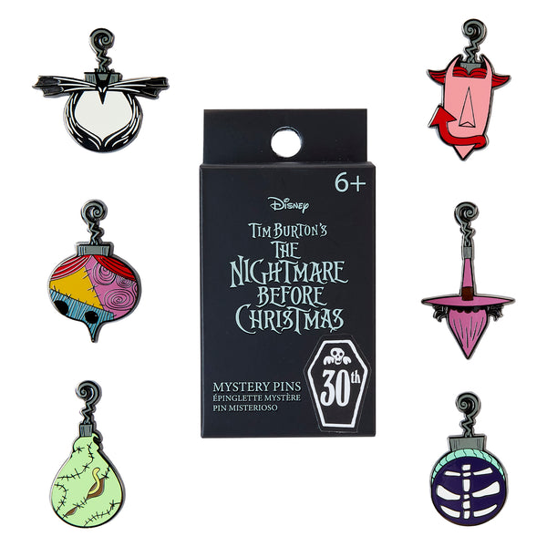 Loungefly Nightmare Before Christmas Ornament Mystery Box Pin