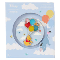 Loungefly Disney Winnie the Pooh & Friends Floating Balloons 3" Collector Box Moving Pin