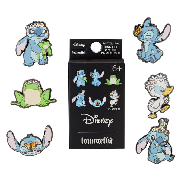 Loungefly Disney Stitch Springtime Daisy Mystery Box Pin