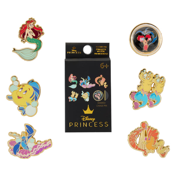 Loungefly Disney The Little Mermaid 35th Anniversary Life is the Bubbles Mystery Box Pin