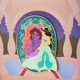 Loungefly Disney Aladdin Princess Series 3" Collector Box Lenticular Pin