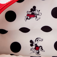 Loungefly Disney Minnie Mouse Rocks the Dots Classic Nylon Passport Crossbody Bag