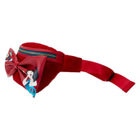 Loungefly Disney Snow White Classic Bow Quilted Velvet Belt Bag