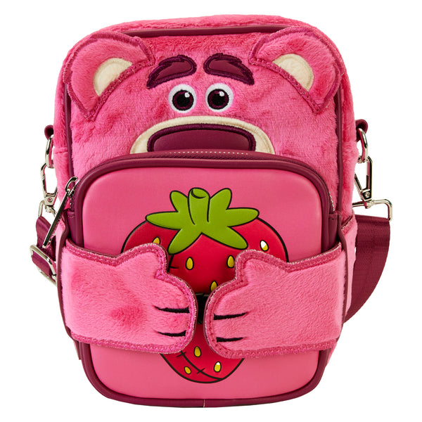 Loungefly Pixar Toy Story Lotso Plush Crossbuddies® Cosplay Crossbody Bag with Coin Bag