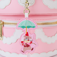 Loungefly Disney Alice in Wonderland Unbirthday Cake Figural Glow Crossbody Bag